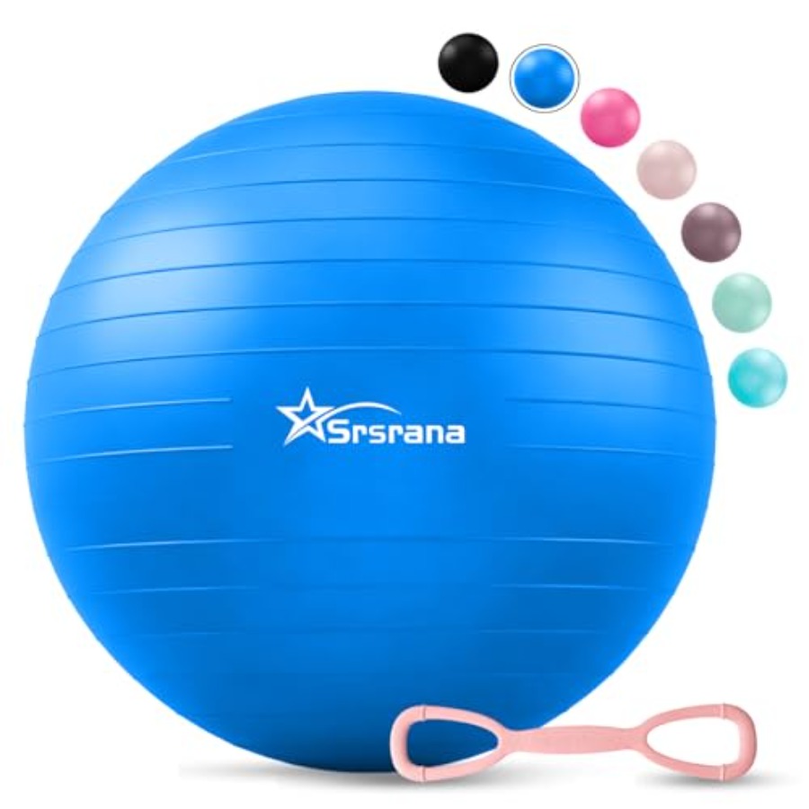 Pilates Yoga Pregnancy - Exercise Ball - Anti-Burst Yoga Ball