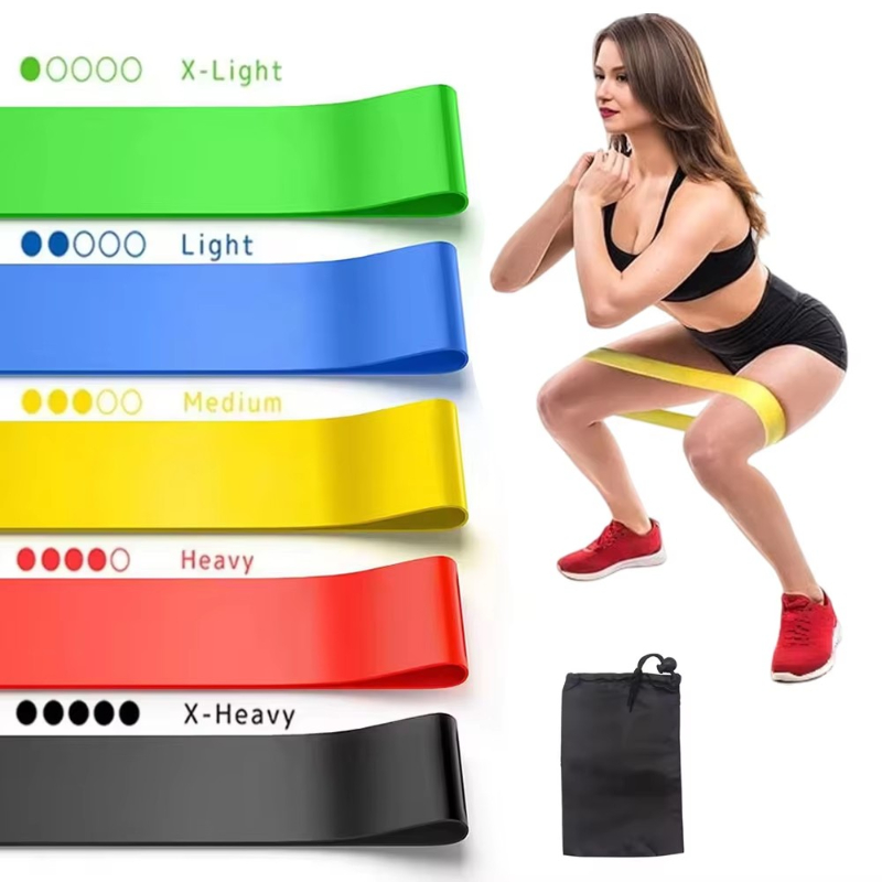 1/2/3/4/5pcs Resistance Bands. - Pilates Yoga Or ulasan dan harga