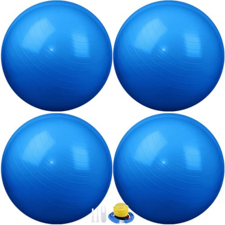 4 Pcs 26 Inch Yoga Exercise Ba - Pilates Yoga Pregnancy ulasan dan harga