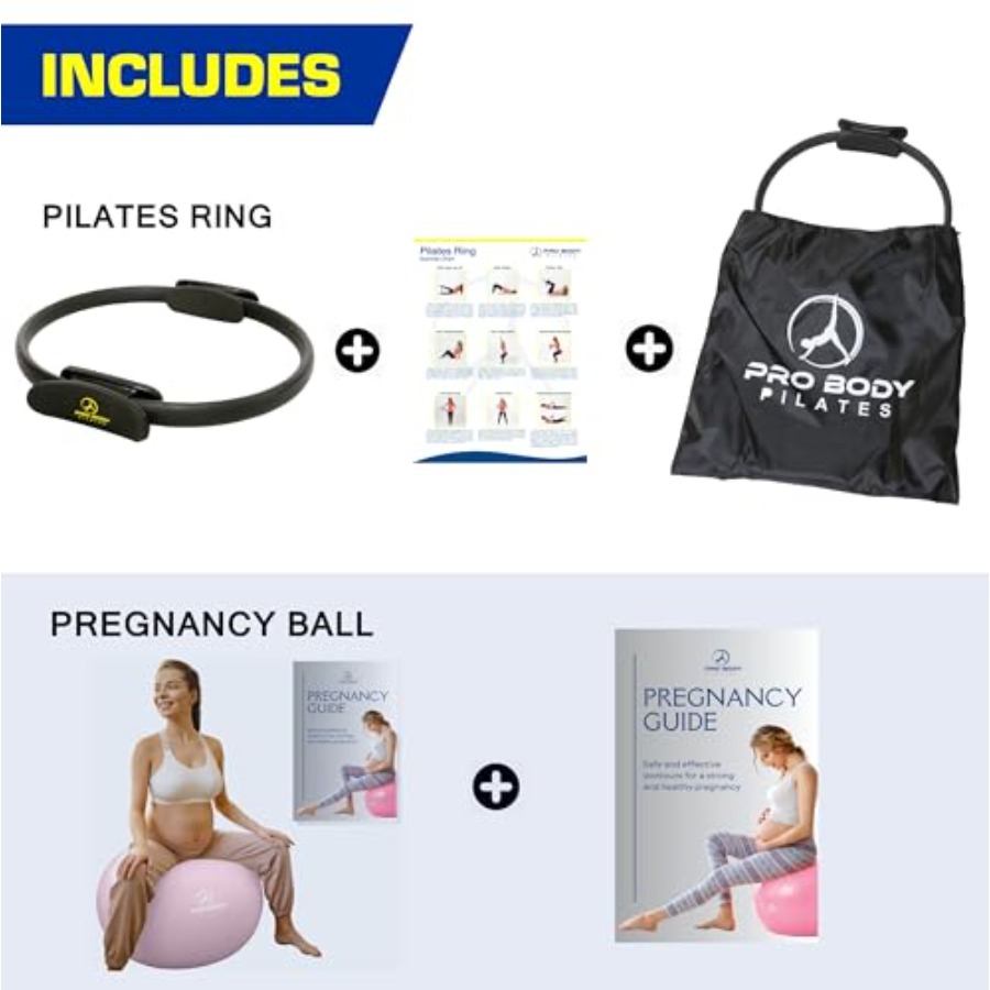65 cm Birthing Ball and Pilate - Pilates Yoga Pregnancy ulasan dan harga