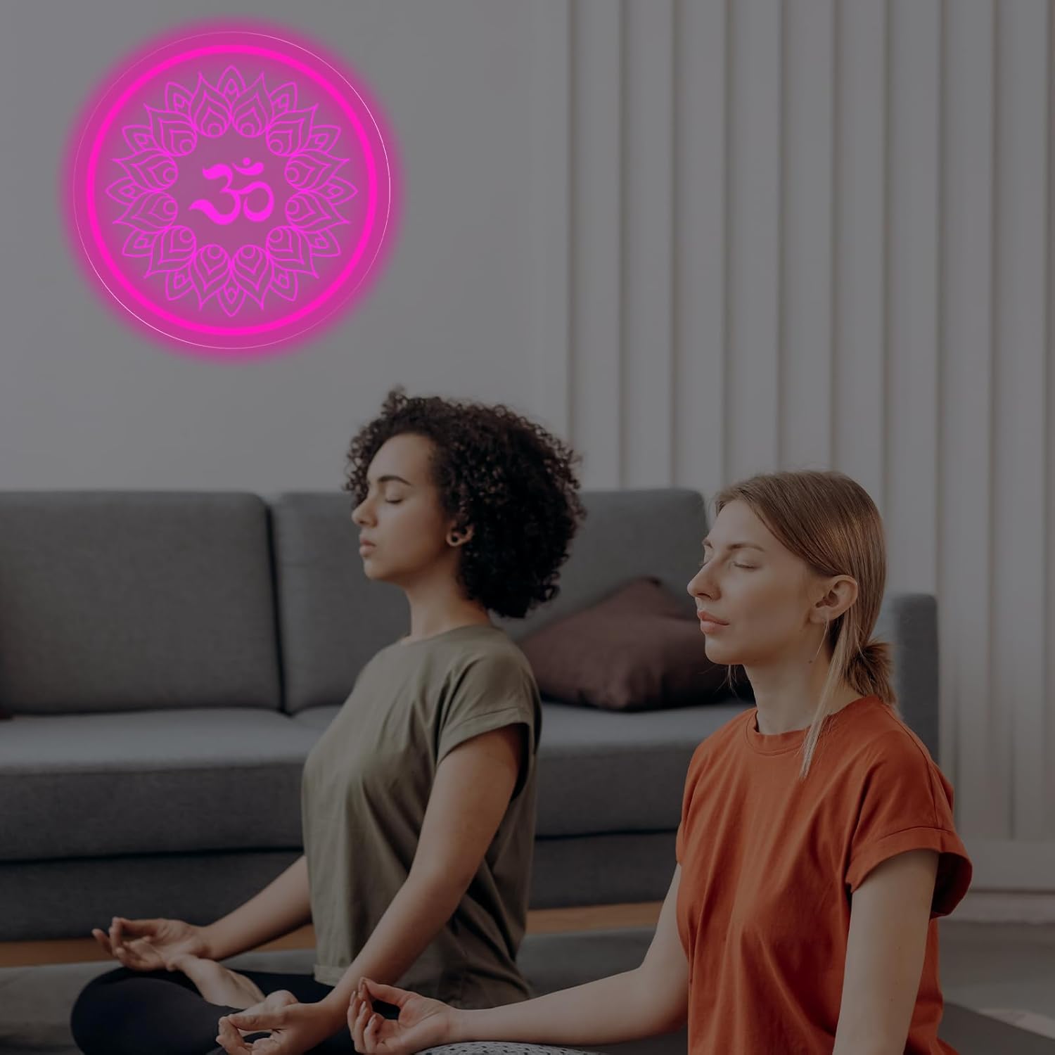 Om Mandala Neon Sign USB Power - Pilates And Yoga Studio ulasan dan harga