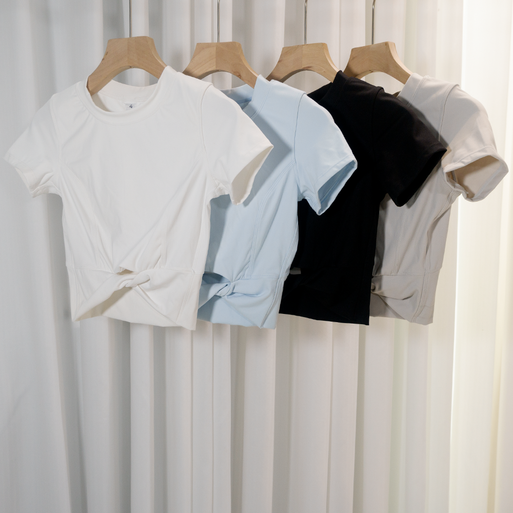 Women's Summer Short Yoga Top  - Pilates Yoga Hot ulasan dan harga