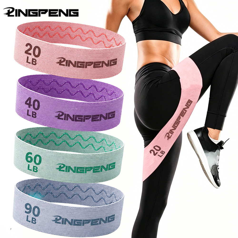 20-90LBS Fabric Elastic Band F - Pilates Yoga Joint ulasan dan harga