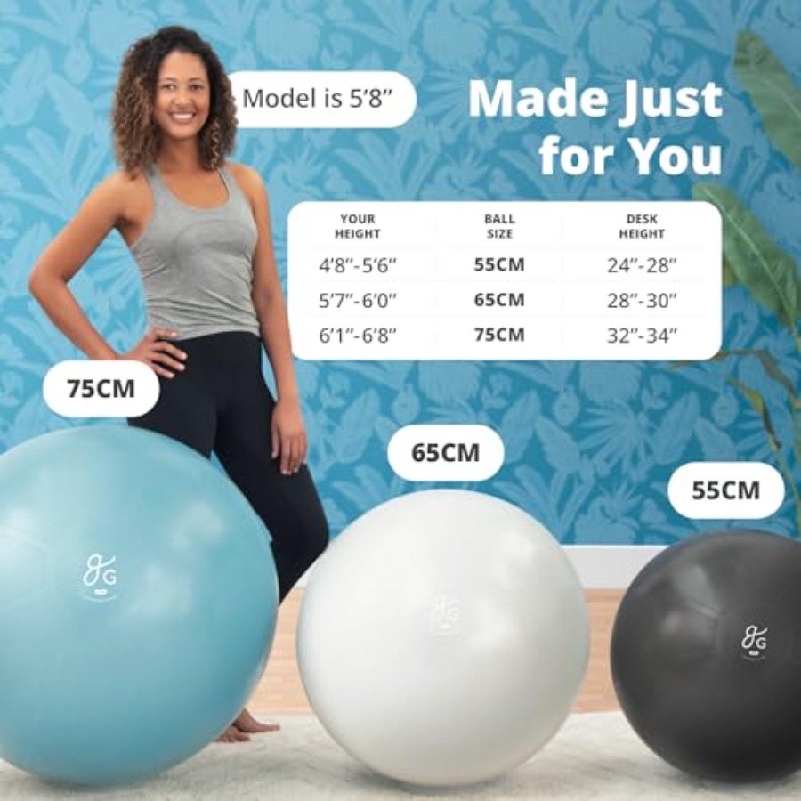 Yoga Ball Anti-Burst Exercise  - Pilates Yoga Pregnancy ulasan dan harga