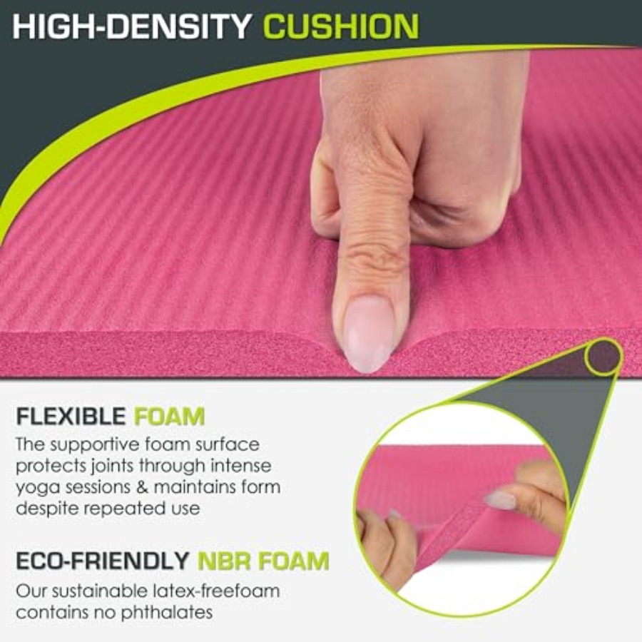 Extra Thick Yoga Knee Pad and  - Pilates Yoga Joint ulasan dan harga
