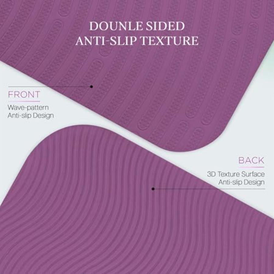 Extra Thick 12mm Exercise Mat  - Pilates Yoga Joint ulasan dan harga