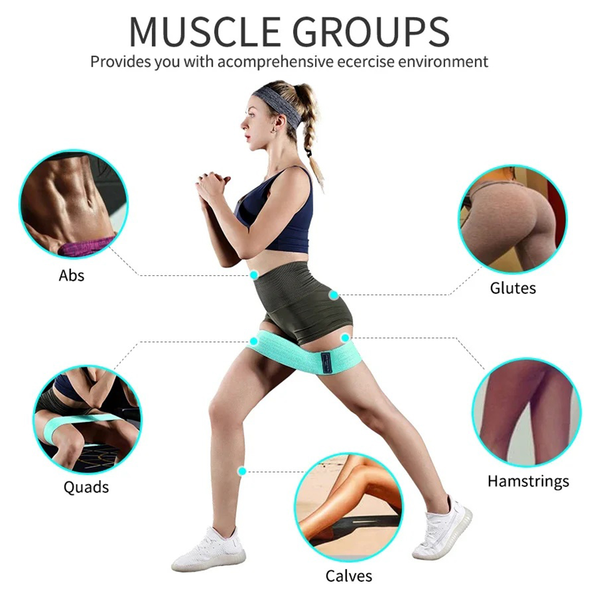 Elastic Band Fitness Resistanc - Pilates Yoga Joint ulasan dan harga
