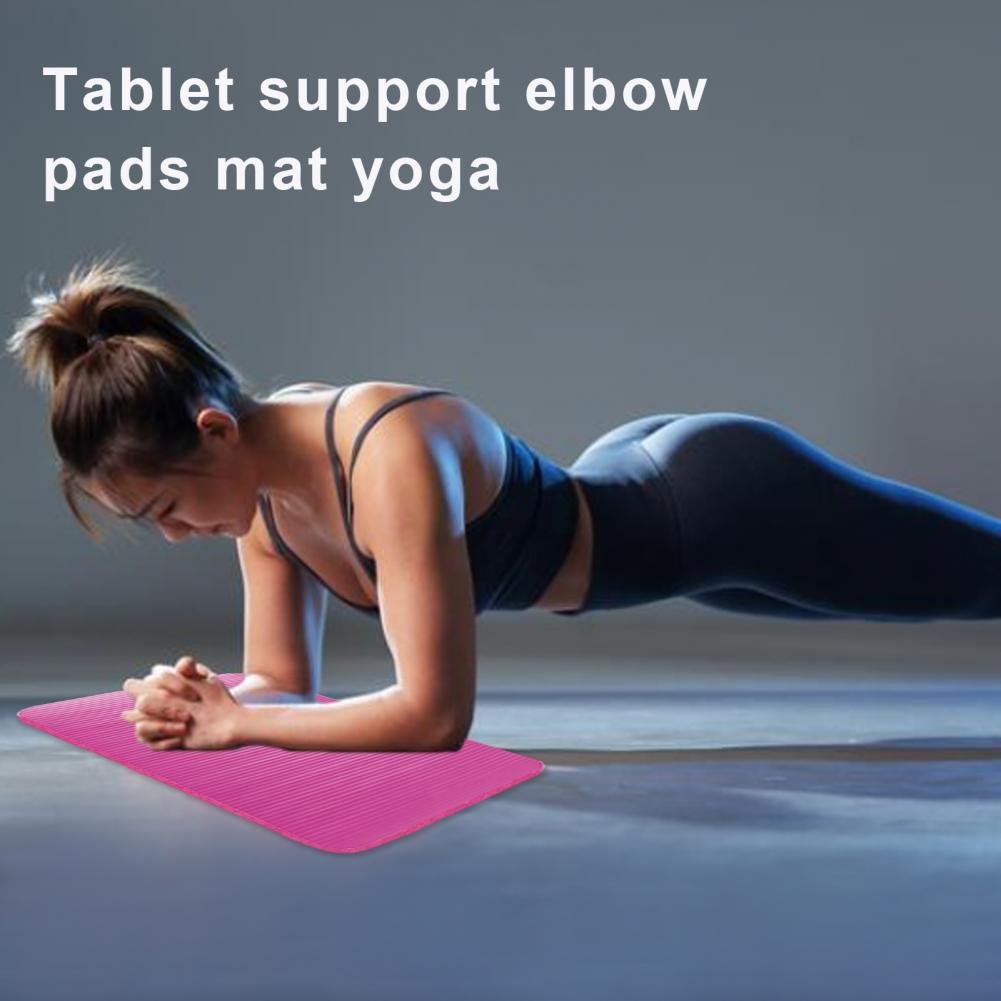 60*25cm Yoga Mat Thick Anti-sl - Pilates Yoga Joint ulasan dan harga