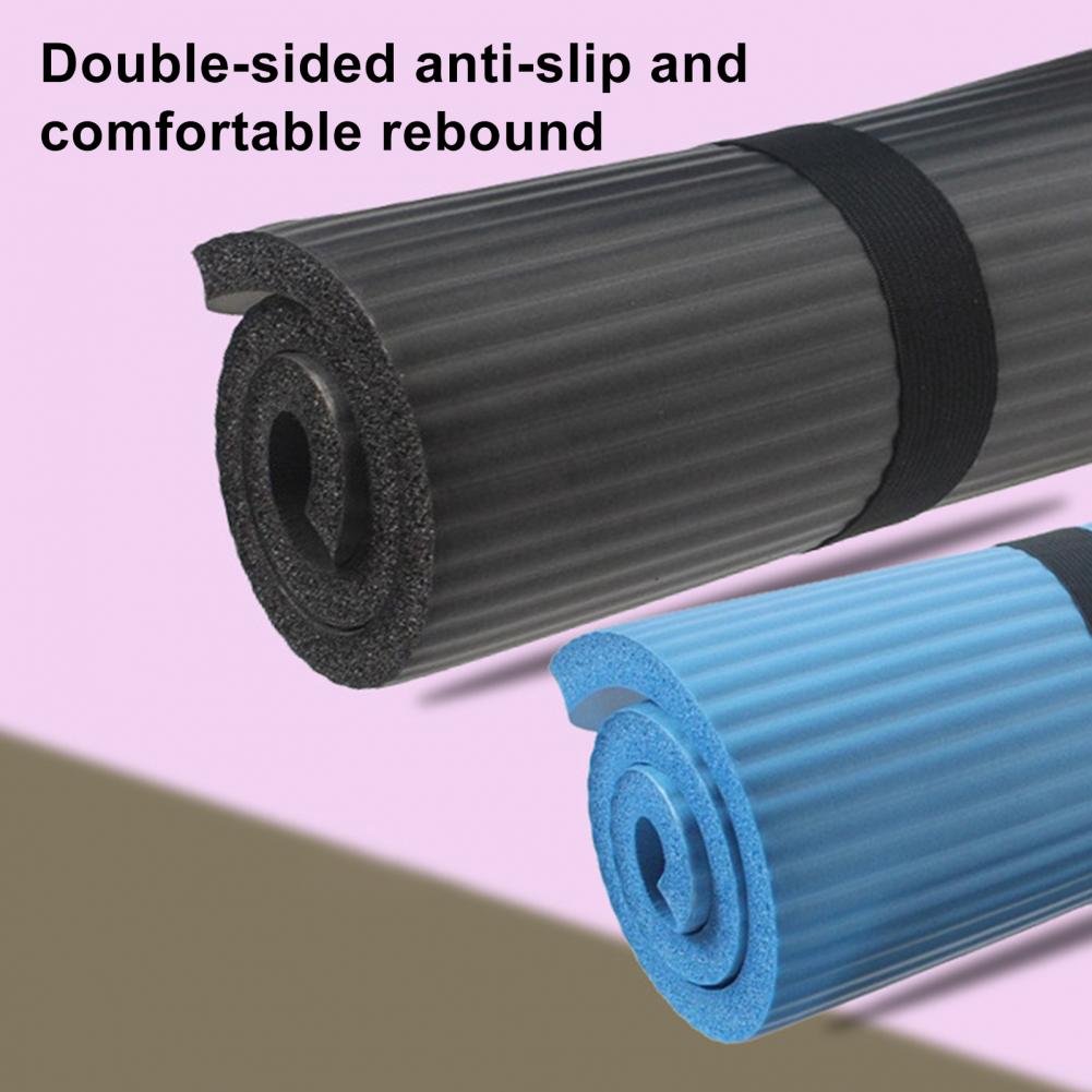 60*25cm Yoga Mat Thick Anti-sl - Pilates Yoga Joint ulasan dan harga