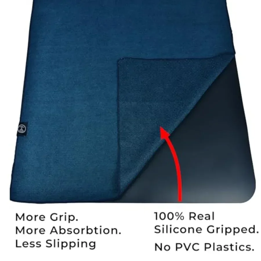 Yoga Mat Towel Non Slip for Ho - Pilates Yoga Hot ulasan dan harga