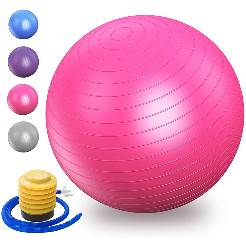 45-95CM Anti-Burst Yoga Ball T - Pilates Yoga Pregnancy ulasan dan harga