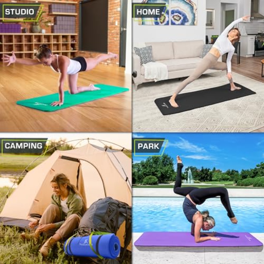 Extra Thick Yoga and Pilates M - Pilates Yoga Or ulasan dan harga