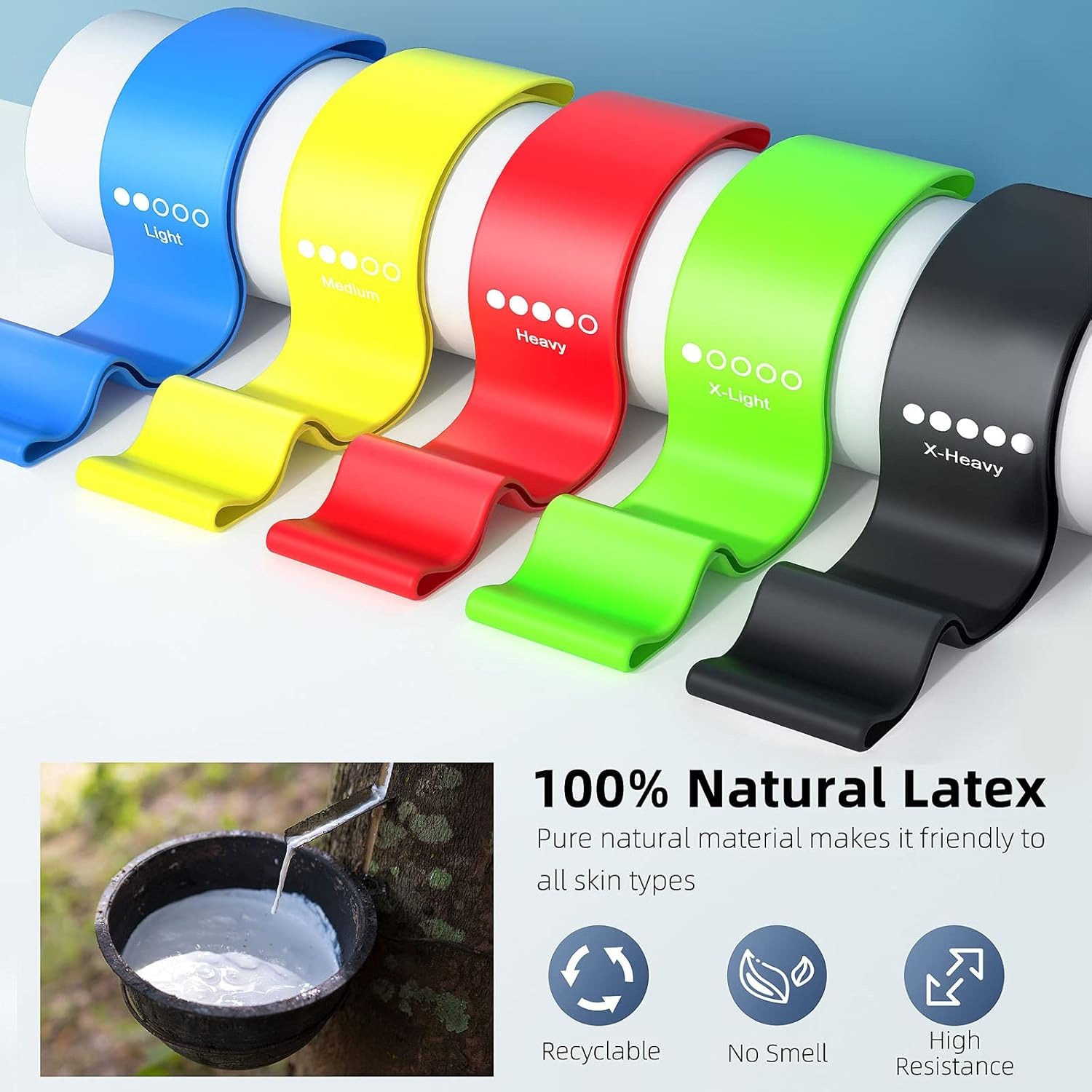 Resistance Bands.Elastic Band, - Pilates Yoga Or ulasan dan harga