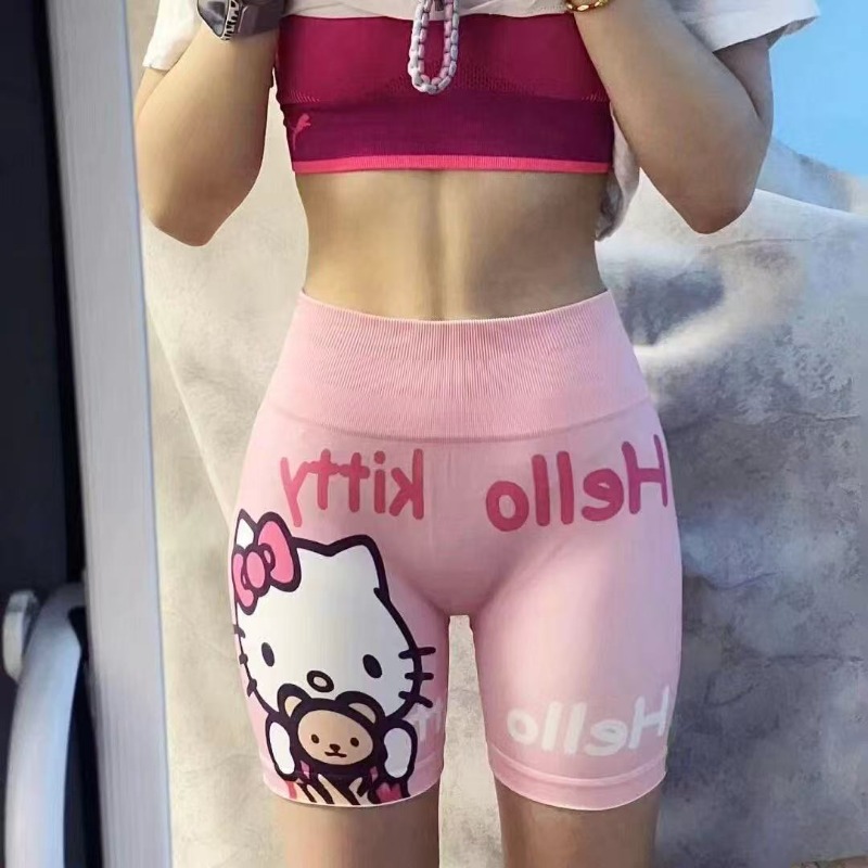 Peach Fitness Pilates Shorts,  - Pilates Yoga Hot ulasan dan harga
