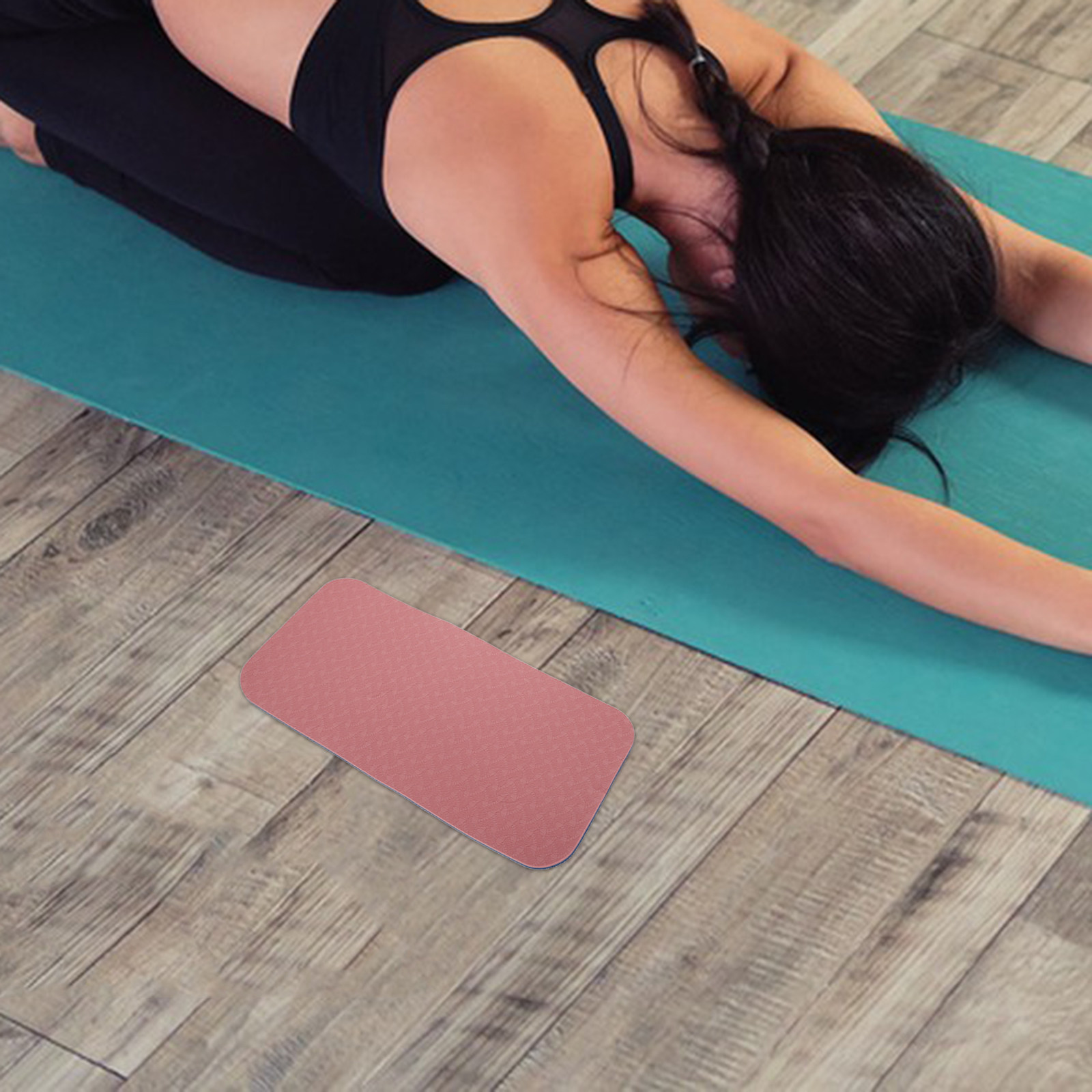 Thick Wide Tpe Yoga Mat 34x17x - Pilates Yoga Joint ulasan dan harga