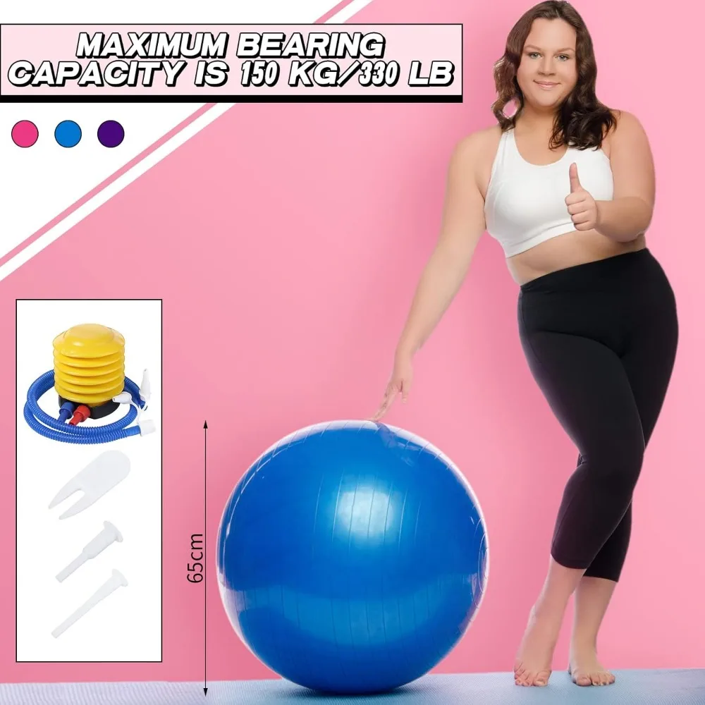3 Piece Inflatable Yoga Exerci - Pilates Yoga Pregnancy ulasan dan harga